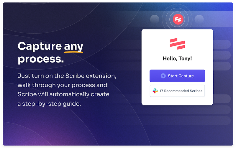Capture any process with Scribe - Process Management Lifecycle